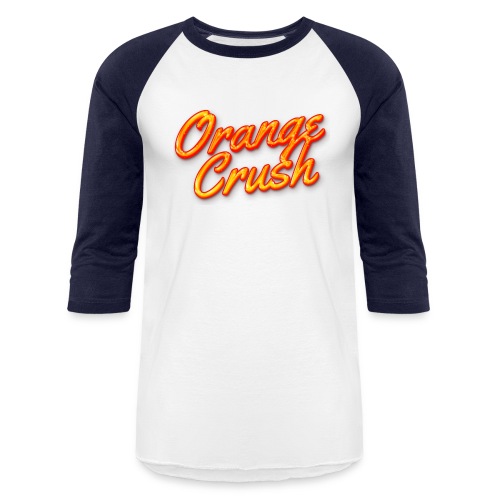 Orange Crush - Unisex Baseball T-Shirt