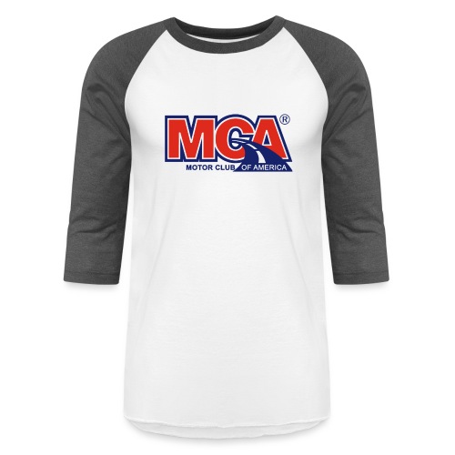 MCA_Logo_WBG_Transparent - Unisex Baseball T-Shirt