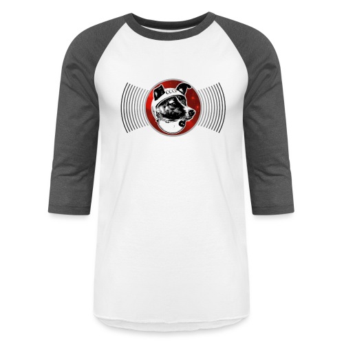 Laika The Space Dog - Unisex Baseball T-Shirt