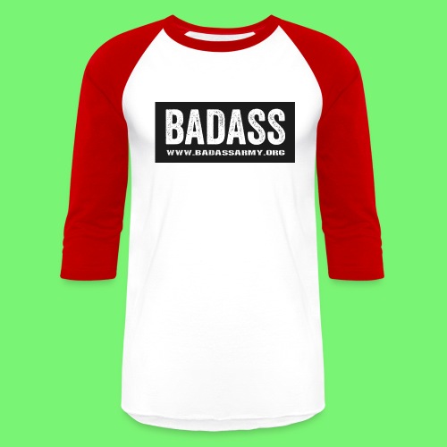 badass simple website - Unisex Baseball T-Shirt