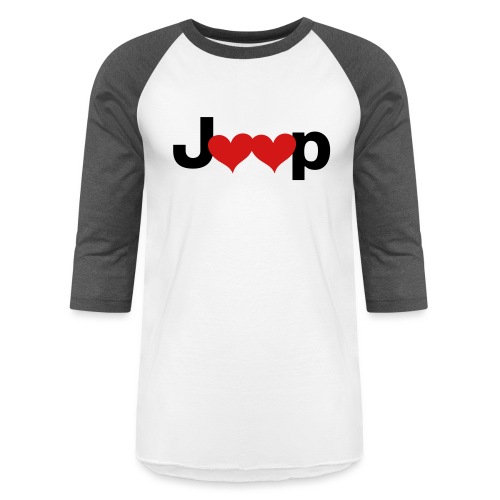 Jeep Love - Unisex Baseball T-Shirt