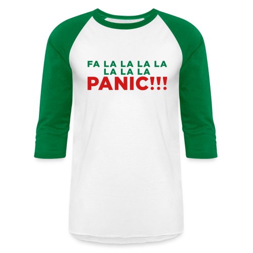 Anxiety Christmas - Unisex Baseball T-Shirt