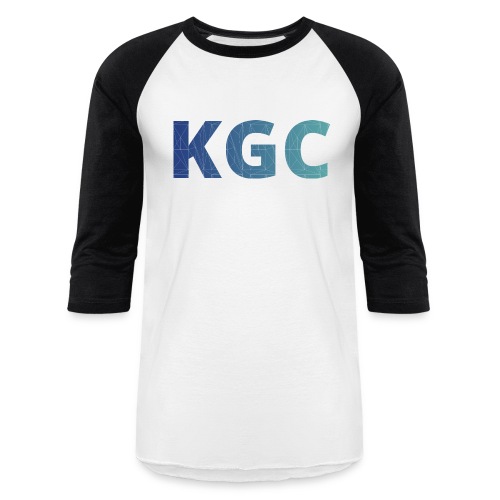 KGC Gradient Logo - Unisex Baseball T-Shirt