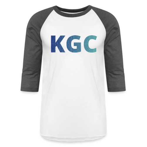 KGC Gradient Logo - Unisex Baseball T-Shirt