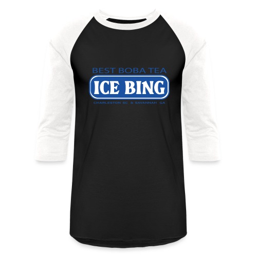 ICE BING LOGO 2 - Unisex Baseball T-Shirt