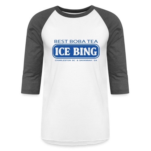 ICE BING LOGO 2 - Unisex Baseball T-Shirt