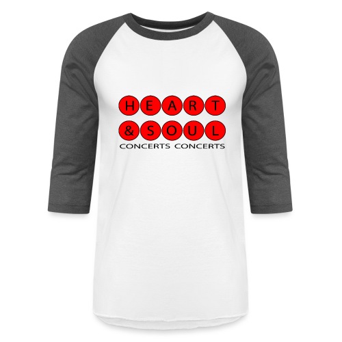 Heart & Soul Concerts Red Horizon 2021 - Unisex Baseball T-Shirt