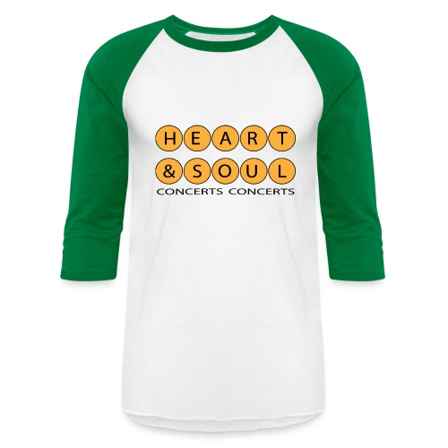 Heart Soul Concerts Golden Bubble horizon - Unisex Baseball T-Shirt