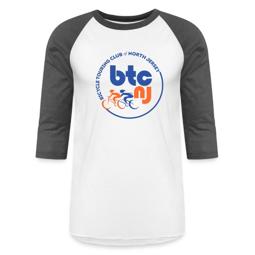 BTCNJ logo Gear - Unisex Baseball T-Shirt