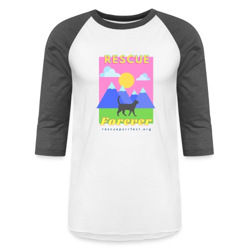 Rescue Forever Mountain Dream - Unisex Baseball T-Shirt