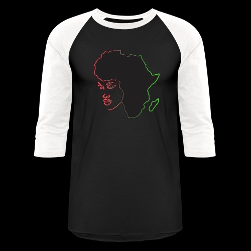 Afrika is Woman - Unisex Baseball T-Shirt
