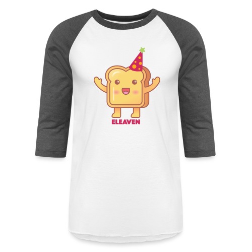 Eleaven - Unisex Baseball T-Shirt