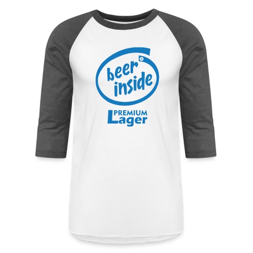Beer Inside Premium Lager - Unisex Baseball T-Shirt