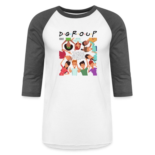 DGroup: Discpleship & Small Group T-Shirt - Unisex Baseball T-Shirt