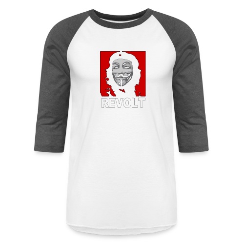 Anonymous Che Revolt Mugs & Drinkware - Unisex Baseball T-Shirt