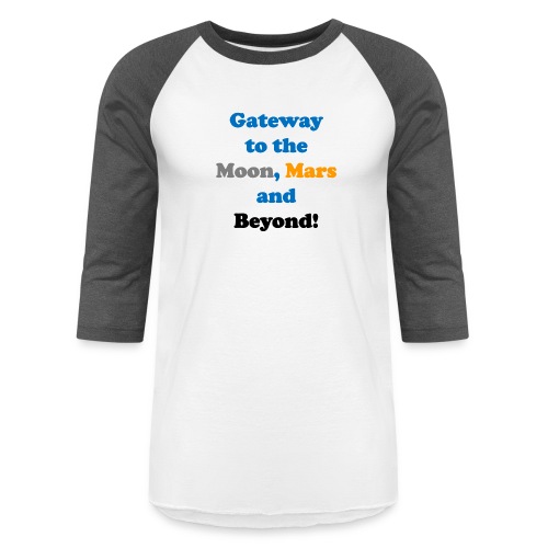 Space Gateway - Unisex Baseball T-Shirt