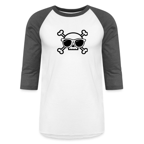 Skull Boy - Unisex Baseball T-Shirt