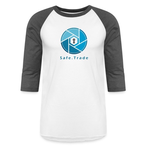 SafeTrade - Cryptocurrency trading platform. - Unisex Baseball T-Shirt