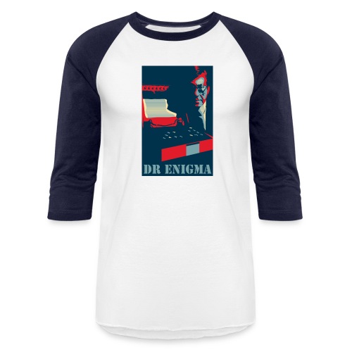 Dr Enigma+Enigma Machine - Unisex Baseball T-Shirt