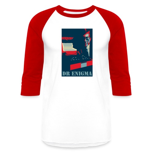Dr Enigma+Enigma Machine - Unisex Baseball T-Shirt