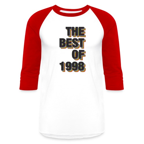 The Best Of 1998 - Unisex Baseball T-Shirt