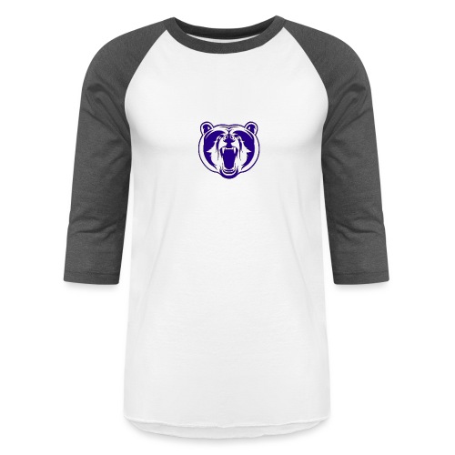Bear Head - Unisex Baseball T-Shirt