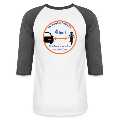 Safe Passing Logo Gear - Unisex Baseball T-Shirt