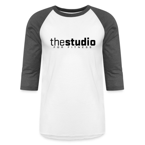 studio words black front - Unisex Baseball T-Shirt