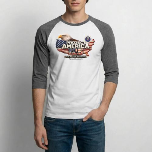 Get Big. Get Educated. Collection - Unisex Baseball T-Shirt