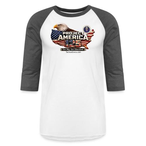 Get Big. Get Educated. Collection - Unisex Baseball T-Shirt