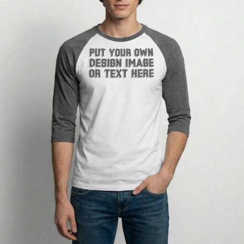 Make your apparel with your design, image and text - Unisex Baseball T-Shirt