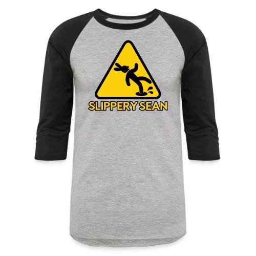 Slippery Sean - Unisex Baseball T-Shirt