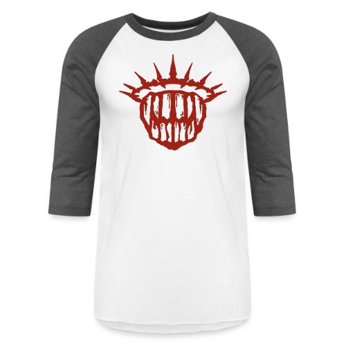Teeth Of The Divine Sigil RED - Unisex Baseball T-Shirt
