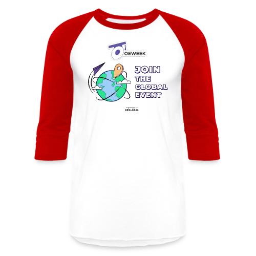 Join the global event - OEWeek 2026 - Unisex Baseball T-Shirt