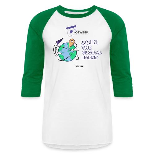 Join the global event - OEWeek 2026 - Unisex Baseball T-Shirt