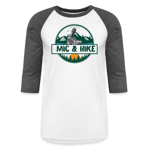 Mic & Hike - Unisex Baseball T-Shirt