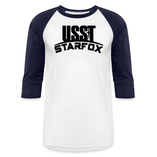 USST STARFOX Text - Unisex Baseball T-Shirt