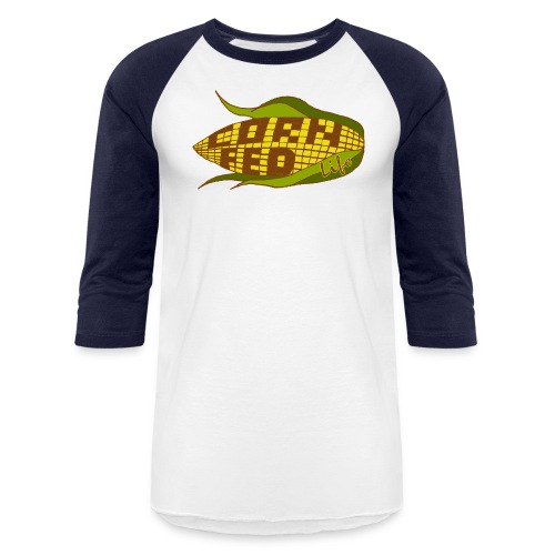 Corn Fed Logo - Unisex Baseball T-Shirt
