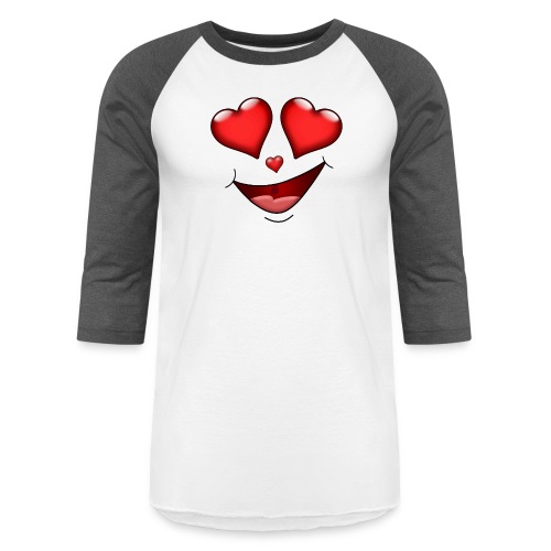 LOVE FACE - Unisex Baseball T-Shirt