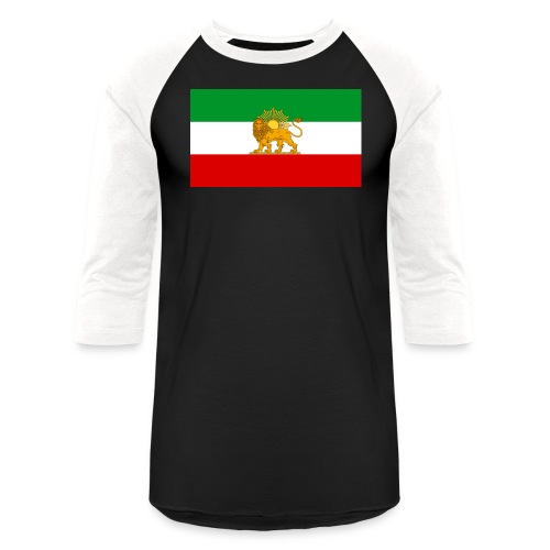 Flag of Iran - Unisex Baseball T-Shirt