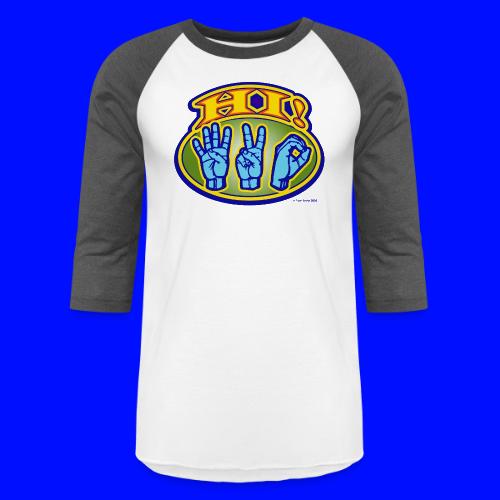 Tom's T-Hall PotTees Series #3 HI! 420pot tees - Unisex Baseball T-Shirt