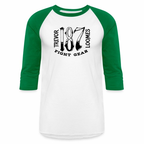 Trevor Loomes 187 Fight Gear Street Wear Logo - Unisex Baseball T-Shirt