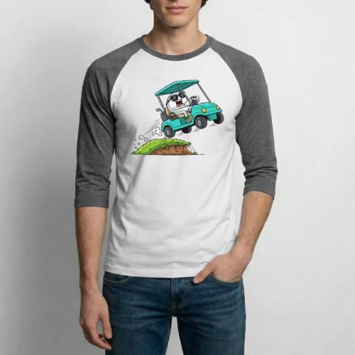 Full Send Only Crazy Cart Driver Quote - Unisex Baseball T-Shirt