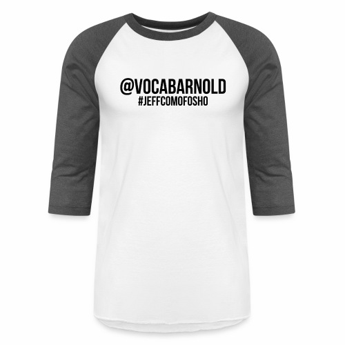 Arnold Vocab Simple Text - Unisex Baseball T-Shirt