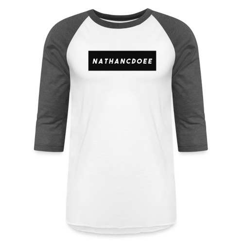 nathancdoee logo - Unisex Baseball T-Shirt