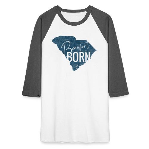 Beaufort Born_Blue - Unisex Baseball T-Shirt