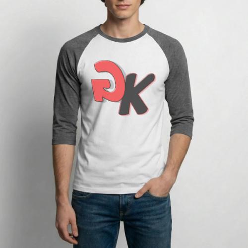 Awesome GK Logo - Unisex Baseball T-Shirt