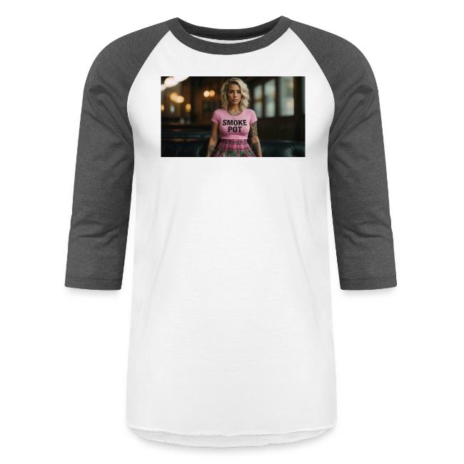 **Smoke Pot Pink Rebel Tee**