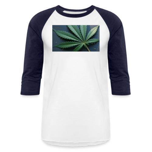 ***CANNABIS LEAF TEE*** - Unisex Baseball T-Shirt
