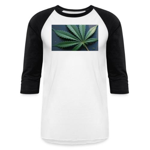 ***CANNABIS LEAF TEE*** - Unisex Baseball T-Shirt